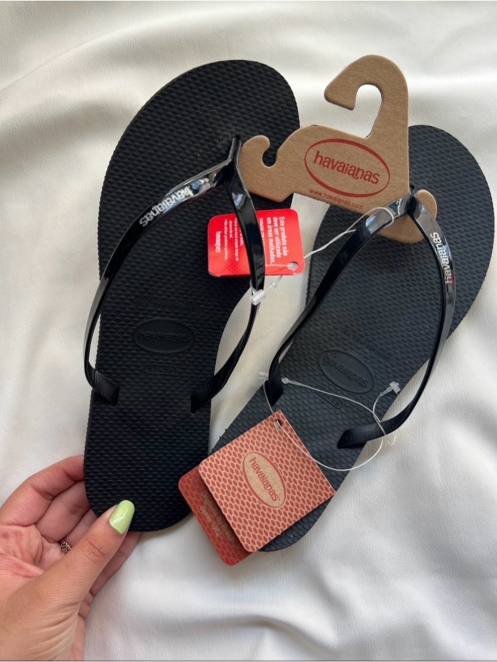 NWT Havaianas Black Sandlas ✨🩴 - Picture 4 of 4
